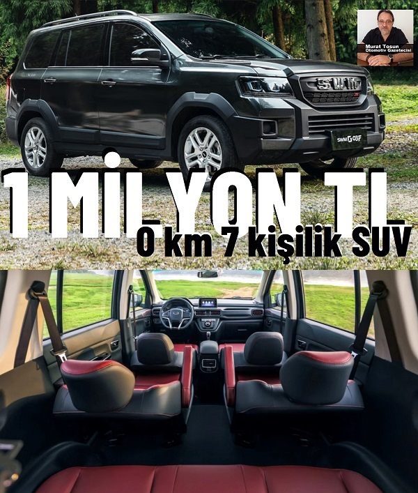 1 milyon TL SUV SWM G03F